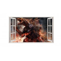Sticker decorativ cu Dinozauri, 85 cm, 4359ST