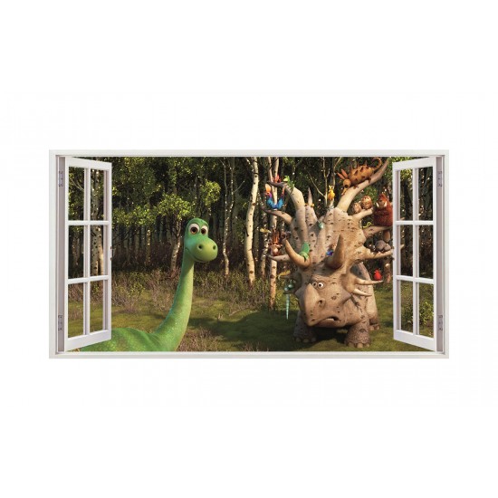 Sticker decorativ cu Dinozauri, 85 cm, 4365ST Sticker decorativ cu Dinozauri, 85 cm, 4365ST