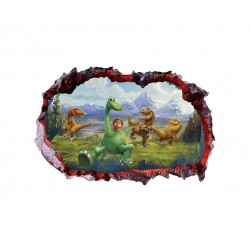 Sticker decorativ cu Dinozauri, 85 cm, 4366ST-1 Sticker decorativ cu Dinozauri, 85 cm, 4366ST-1