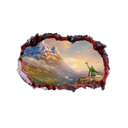 Sticker decorativ cu Dinozauri, 85 cm, 4367ST-1 Sticker decorativ cu Dinozauri, 85 cm, 4367ST-1