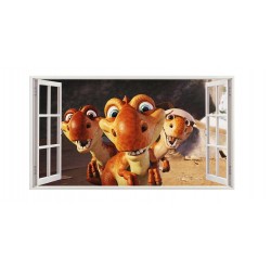 Sticker decorativ cu Dinozauri, 85 cm, 4369ST