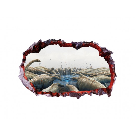Sticker decorativ cu Dinozauri, 85 cm, 4371ST-1