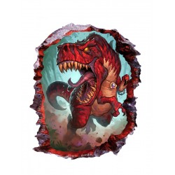 Sticker decorativ cu Dinozauri, 85 cm, 4375ST-1 Sticker decorativ cu Dinozauri, 85 cm, 4375ST-1