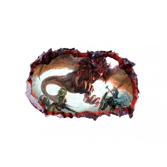 Sticker decorativ cu Dinozauri, 85 cm, 4377ST-1 Sticker decorativ cu Dinozauri, 85 cm, 4377ST-1