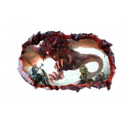 Sticker decorativ cu Dinozauri, 85 cm, 4378ST-1 Sticker decorativ cu Dinozauri, 85 cm, 4378ST-1