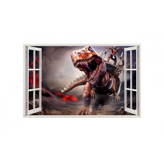 Sticker decorativ cu Dinozauri, 85 cm, 4380ST Sticker decorativ cu Dinozauri, 85 cm, 4380ST