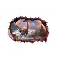 Sticker decorativ cu Dinozauri, 85 cm, 4384ST-1 Sticker decorativ cu Dinozauri, 85 cm, 4384ST-1