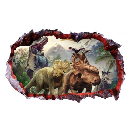 Sticker decorativ cu Dinozauri, 85 cm, 4387ST-1
