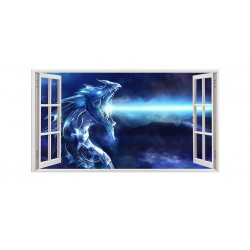 Sticker decorativ cu Dinozauri, 85 cm, 4389ST Sticker decorativ cu Dinozauri, 85 cm, 4389ST