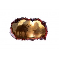 Sticker decorativ cu Dinozauri, 85 cm, 4390ST-1 Sticker decorativ cu Dinozauri, 85 cm, 4390ST-1