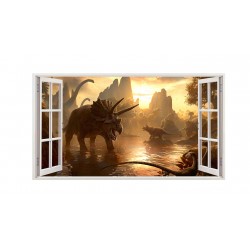 Sticker decorativ cu Dinozauri, 85 cm, 4390ST Sticker decorativ cu Dinozauri, 85 cm, 4390ST