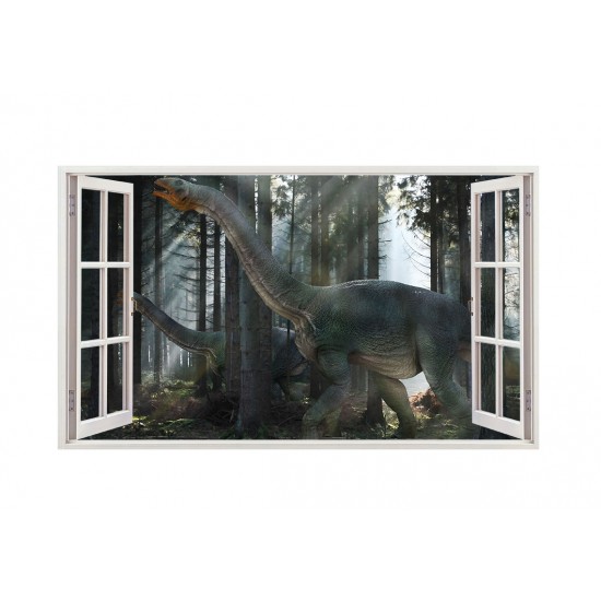 Sticker decorativ cu Dinozauri, 85 cm, 4391ST Sticker decorativ cu Dinozauri, 85 cm, 4391ST