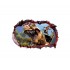 Sticker decorativ cu Dinozauri, 85 cm, 4396ST-1