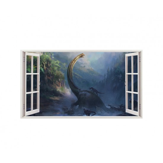 Sticker decorativ cu Dinozauri, 85 cm, 4400ST Sticker decorativ cu Dinozauri, 85 cm, 4400ST