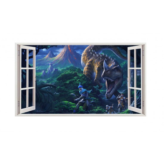 Sticker decorativ cu Dinozauri, 85 cm, 4403ST Sticker decorativ cu Dinozauri, 85 cm, 4403ST