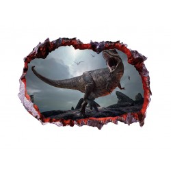 Sticker decorativ cu Dinozauri, 85 cm, 4406ST-1 Sticker decorativ cu Dinozauri, 85 cm, 4406ST-1