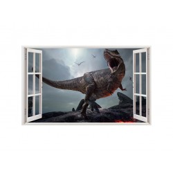 Sticker decorativ cu Dinozauri, 85 cm, 4406ST Sticker decorativ cu Dinozauri, 85 cm, 4406ST
