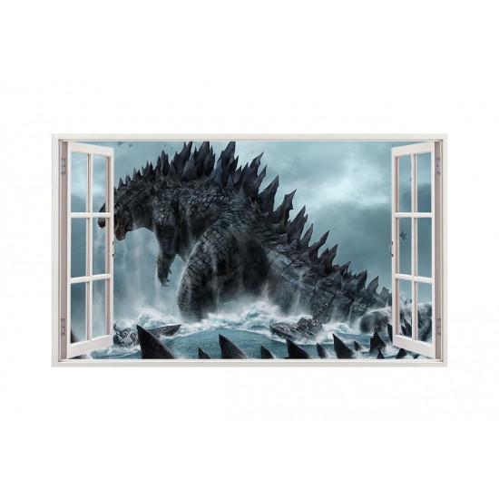 Sticker decorativ cu Dinozauri, 85 cm, 4407ST Sticker decorativ cu Dinozauri, 85 cm, 4407ST