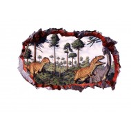 Sticker decorativ cu Dinozauri, 85 cm, 4408ST-1 Sticker decorativ cu Dinozauri, 85 cm, 4408ST-1