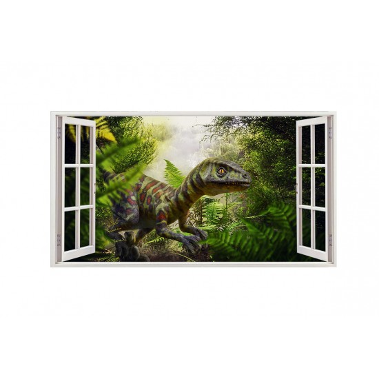 Sticker decorativ cu Dinozauri, 85 cm, 4409ST Sticker decorativ cu Dinozauri, 85 cm, 4409ST