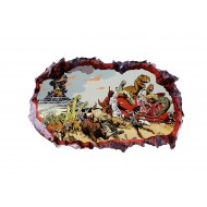 Sticker decorativ cu Dinozauri, 85 cm, 4411ST-1 Sticker decorativ cu Dinozauri, 85 cm, 4411ST-1