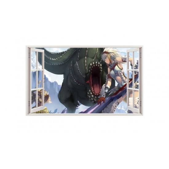 Sticker decorativ cu Dinozauri, 85 cm, 4420ST Sticker decorativ cu Dinozauri, 85 cm, 4420ST