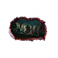 Sticker decorativ cu Dinozauri, 85 cm, 4426ST-1 Sticker decorativ cu Dinozauri, 85 cm, 4426ST-1