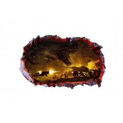 Sticker decorativ cu Dinozauri, 85 cm, 4427ST-1 Sticker decorativ cu Dinozauri, 85 cm, 4427ST-1