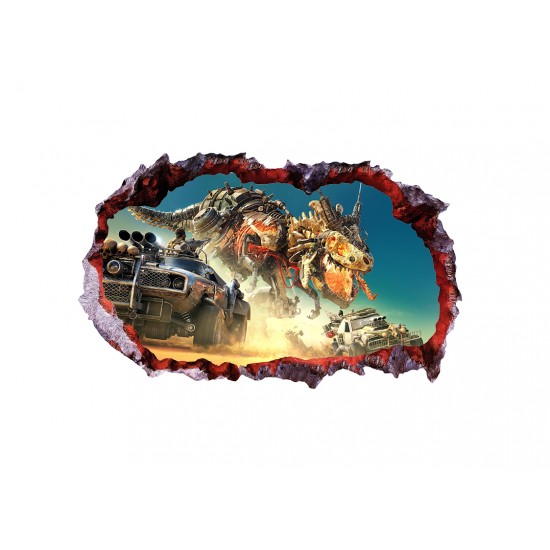 Sticker decorativ cu Dinozauri, 85 cm, 4428ST-1 Sticker decorativ cu Dinozauri, 85 cm, 4428ST-1