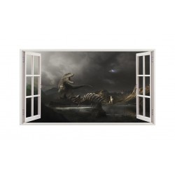 Sticker decorativ cu Dinozauri, 85 cm, 4433ST Sticker decorativ cu Dinozauri, 85 cm, 4433ST