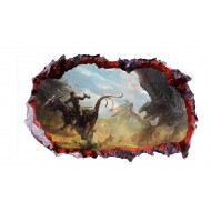 Sticker decorativ cu Dinozauri, 85 cm, 4436ST-1