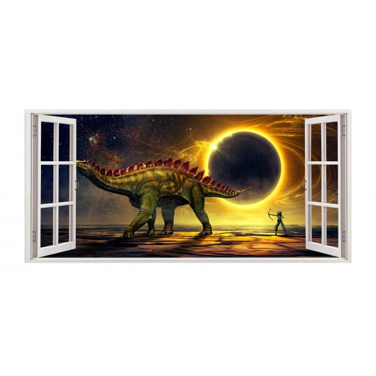 Sticker decorativ cu Dinozauri, 85 cm, 4438ST Sticker decorativ cu Dinozauri, 85 cm, 4438ST