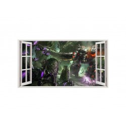 Sticker decorativ cu Dinozauri, 85 cm, 4442ST Sticker decorativ cu Dinozauri, 85 cm, 4442ST