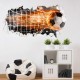 Sticker decorativ cu Fotbal, 85 cm, 1125STK