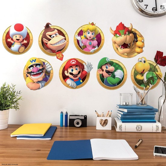 Sticker decorativ cu Mario, 100 cm, 1103STK Sticker decorativ cu Mario, 100 cm, 1103STK