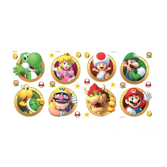 Sticker decorativ cu Mario, 100 cm, 1103STK Sticker decorativ cu Mario, 100 cm, 1103STK