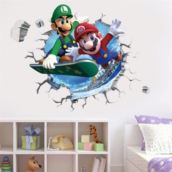 Sticker decorativ cu Mario, 50 cm, 1102STK Sticker decorativ cu Mario, 50 cm, 1102STK