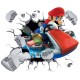 Sticker decorativ cu Mario, 50 cm, 1109STK Sticker decorativ cu Mario, 50 cm, 1109STK