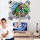 Sticker decorativ cu Mario, 60 cm, 1110STK Sticker decorativ cu Mario, 60 cm, 1110STK
