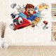 Sticker decorativ cu Mario, 70 cm, 1105STK Sticker decorativ cu Mario, 70 cm, 1105STK