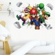 Sticker decorativ cu Mario, 70 cm, 1107STK Sticker decorativ cu Mario, 70 cm, 1107STK