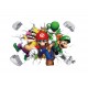 Sticker decorativ cu Mario, 70 cm, 1107STK Sticker decorativ cu Mario, 70 cm, 1107STK
