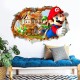 Sticker decorativ cu Mario, 80 cm, 1117STK