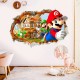 Sticker decorativ cu Mario, 80 cm, 1117STK