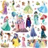 Sticker decorativ cu Printese, 70 cm, 1114STK