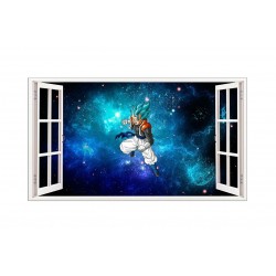 Sticker decorativ, fereastra 3D,  Dragon Ball, 85 cm, 1022STK