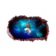 Sticker decorativ, gaura in perete 3D, Dragon Ball, 85 cm, 1022STK-1 Sticker decorativ, gaura in perete 3D, Dragon Ball, 85 cm, 1022STK-1