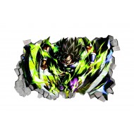 Sticker decorativ, gaura in perete 3D,  Dragon Ball, 85 cm, 1024STK-1