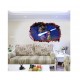 Sticker decorativ, gaura in perete 3D,  Dragon Ball, 85 cm, 1025STK-1