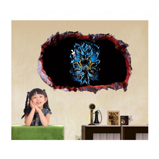 Sticker decorativ, gaura in perete 3D, Dragon Ball, 85 cm, 1027STK-1 Sticker decorativ, gaura in perete 3D, Dragon Ball, 85 cm, 1027STK-1